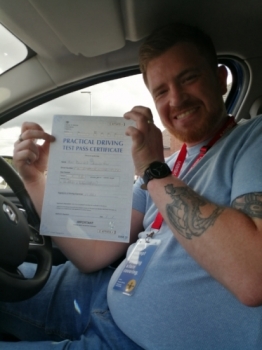 Daniel Fair passed on 10/5/21 with Peter Cartwright! Well done!