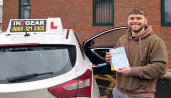 Jamie passed 12/2/25! Well done!