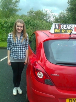 Alannah passed with Phil Hudson on 4614 Well done 