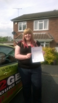Charley passed with Jane Barraclough on 30414 Well done