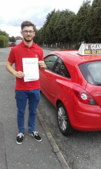Conor passed with Phil Hudson on 1716 Well done