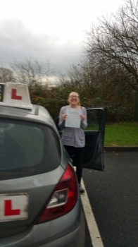 Harriet passed on 91216 Well done