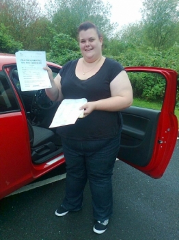 Kimberley passed on 4814 with Phil Hudson Well done 