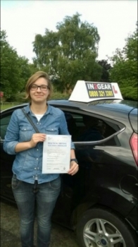 Maja passed on 3915 with Mitchell Gosling Well done