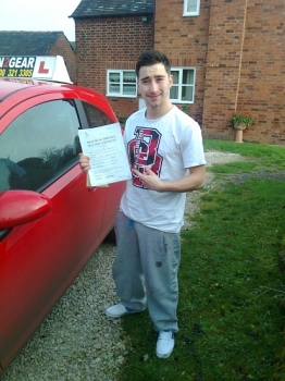 Nick passed with Phil Hudson Well done