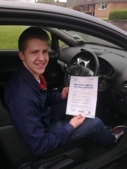 Peter passed with Steve Lloyd on 24414