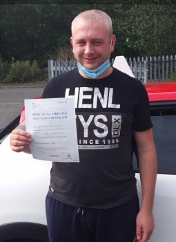 Chris Wilson passed on 16/9/20 with Garry Arrowsmith! Well done!