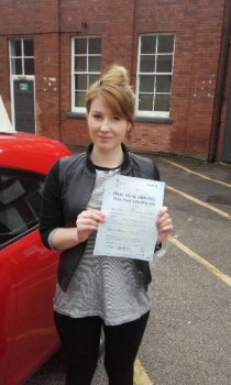 Siobhan passed on 4416 with Phil Hudson Well done