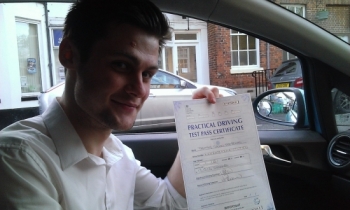 Tim passed with Paul Bishop on 171213 Well done